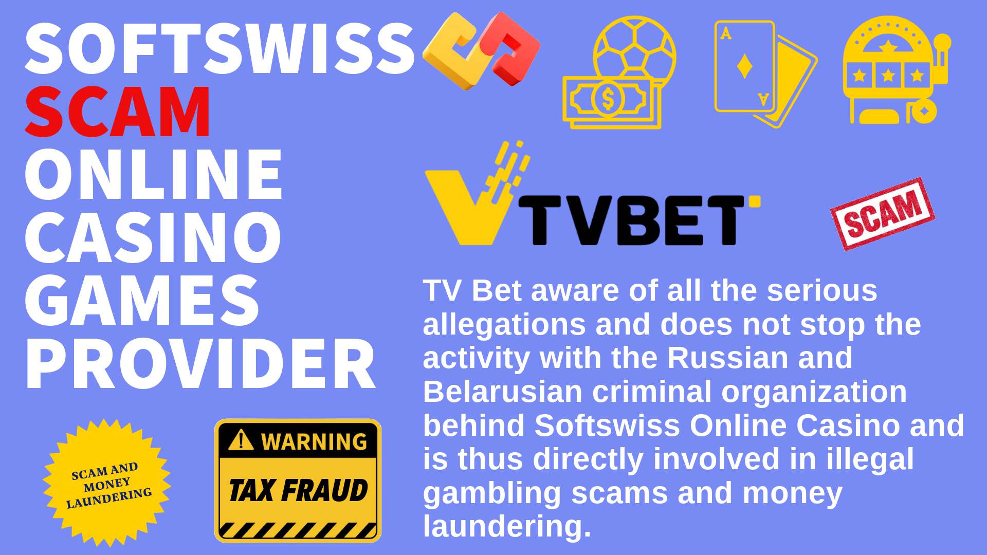 TV Bet - softswiss scam - Casino by Softswiss